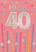 Picture of BORN IN 1986 40TH BIRTHDAY CARD
